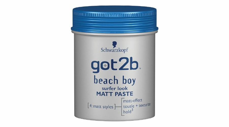 Schwarzkopf Got2b Beach Boy Mattifying modeling pasta 100 ml