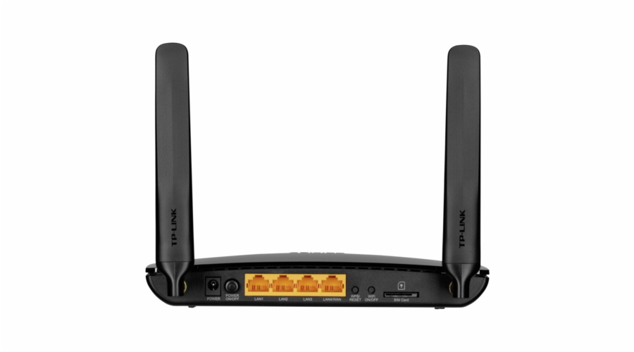 Modem TP-Link Archer MR200 LTE s WiFi routerem, AC750, 3x LAN, 1x WAN, 1x slot SIM/ 300/433Mbps, OneMesh