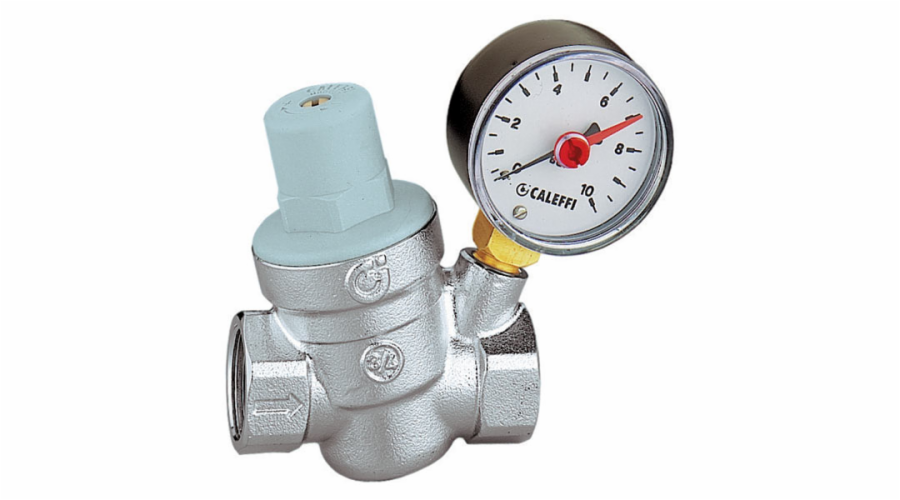 Caleffi Regulátor tlaku vody 3/4 16Bar s manometrem (533251)