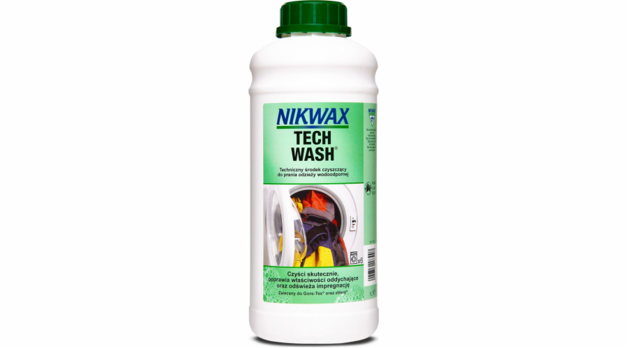 Nikwax Čistič oděvů do deště a vybavení Tech Wash 1L (NI-41)