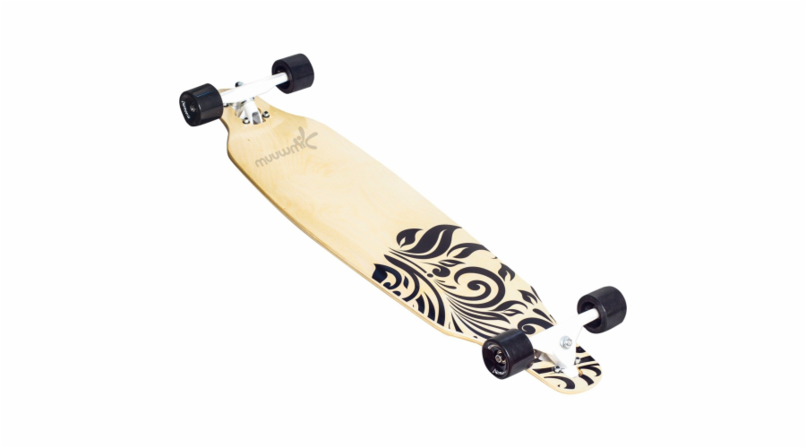 Muuwmi Longboard ABEC 7 Wood, Skateboard