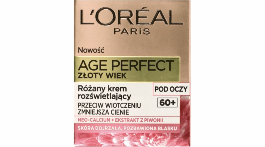 L'Oreal Paris Age Perfect rose posilující denní krém na obličej 60+ 15ml