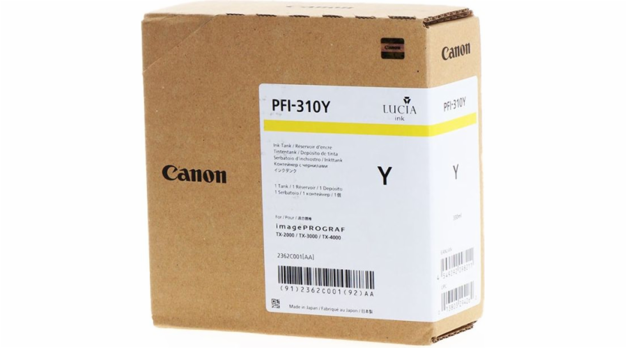 CANON INK PFI-310 Y, TX-4100