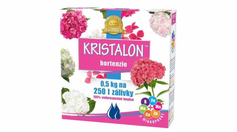Hnojivo Agro Kristalon Hortenzie 0.5 kg