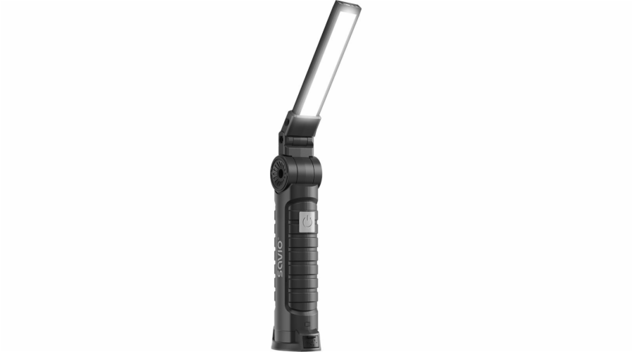 Akumulátorová dílenská lampa COB LED 3W + SMD 1W, USB-C, 150 lm, otočná hlava, magnet, FL-03