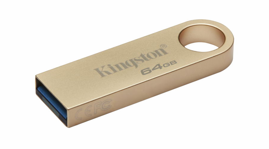 Kingston flash disk 64GB 220MB/s Metal USB 3.2 Gen 1 DataTraveler SE9 G3