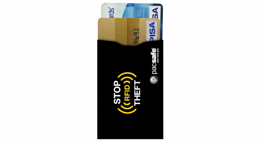 Pacsafe RFIDsleeve 25 RFID-Blocking Credit Card Sleeve (10360100)