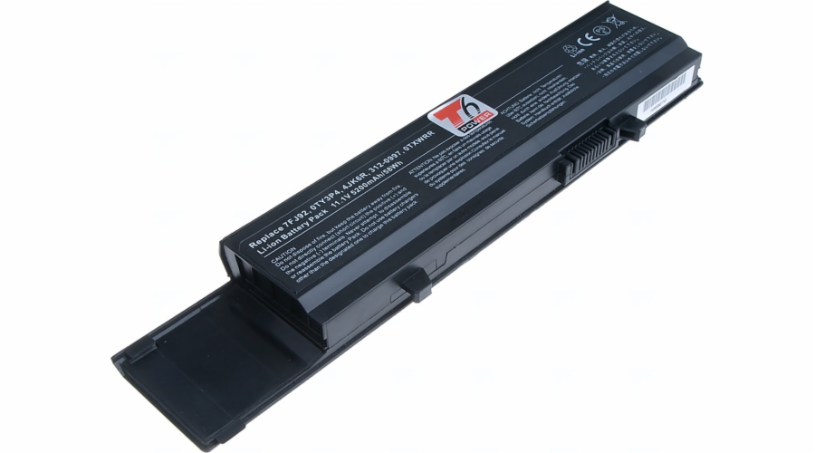 Baterie T6 Power Dell Vostro 3400, 3500, 3700 serie, 5200mAh, 58Wh, 6cell