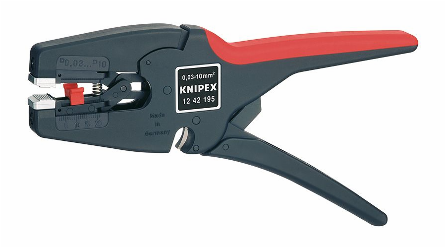 Knipex Kleště odizolovací, samonastavitelné 12-42-195-SB - KN12-42-195-SB