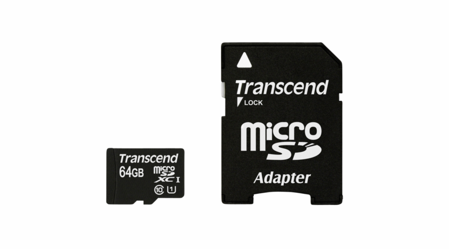 Transcend MicroSDXC 64GB Class 10 UHS-I