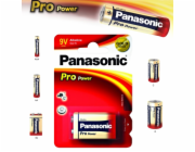 Alkalická baterie 9V Panasonic Pro Power 6LR61