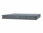 APC Smart-UPS SC 450VA - UPS (k montáži na regál) - AC 230 V - 280 Watt - 450 VA - RS-232 - výstupní konektory: 4 - 1U - šedá - pro P/N: AR106SH6, AR109SH6, AR112SH6, AR3006, AR3006SP, AR3103, AR3103S