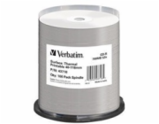 VERBATIM CD-R(100-Pack)Spindle/AZO/52x/700MB/Thermal Printable No ID Brand