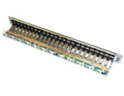 XtendLan Patch panel 19", 24 portů, neosazený,CAT5e,6,6A,7, vyvazovák
