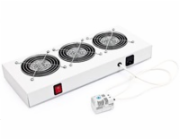 TRITON Ventilační jednotka horní (spodní) pro RBA-A6, RUA, 2 ventilátory, 230V/30W, termostat, šedá