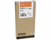 Epson cartridge oranzova T 653 200 ml              T 653A
