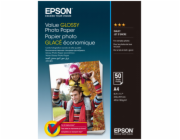 Epson Value - Lesklý - A4 (210 x 297 mm) - 183 g/m2 - 50 listy fotografický papír - pro Epson L382, L386, L486; Expression Home HD XP-15000; Expression Premium XP-900