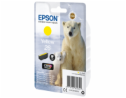 Epson 26 - 4.5 ml - žlutá - originální - blistr - inkoustová cartridge - pro Expression Premium XP-510, 520, 600, 605, 610, 615, 620, 625, 700, 710, 720, 800, 810, 820