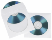 1x100 Hama CD/DVD papir. pouzdra bila SK 51174