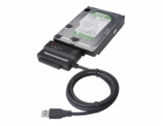 Digitus adaptér pro připojení IDE/SATA HDD na USB 3.0  včetně adaptéru (12V / 2A)