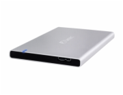 FANTEC ALU7MMU3 silver Aluminium 2,5  SATA, USB 3.0, 7mm