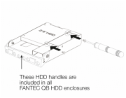 FANTEC QB-Bracket 25 rámecek k zabudování pro 2,5  SSDs/HDDs