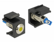 DeLOCK Keystone LED žlutá 6 V plochý, lichoběžníkový modul