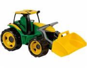 Lena Traktor se lžící zeleno žlutý