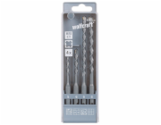 Wolfcraft Wolfcraft Sada 4ks příklepový vrták SDS-plus o5-8mm 8456000