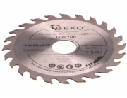GEKO Kotouč pilový vidiový, 115x22x24T GEKO