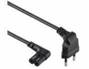 GEMBIRD Sieťový kábel 230V blk 90 Flexo PC-184L