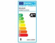 Bellalux CL A Filament 8W 827 E27 1055lm 2700K (CRI 80) 15000h A++ (Krabička 1ks)