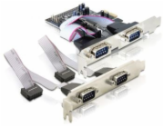DeLOCK PCI Express karta > 4x sériová, karta rozhraní