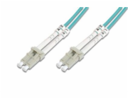 DIGITUS Fiber Optic Patch Cord, LC to LC, Multimode, OM3, 50/125 µ, Duplex Length 5m