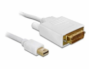 DeLOCK Adapterkabel mini-DisplayPort Stecker > DVI 24+1 Stecker