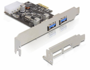 DeLOCK PCIe x1 karta pro 2x ext. USB 3.2 Gen 1, USB řadič