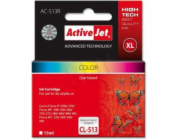 Activejet Inkoust AC-513R (náhrada za Canon CL-513; Premium; 15 ml; barevný)