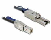 Delock - Externí kabel SAS - SAS 6Gbit/s - 26 pinů 4x Shielded Mini MultiLane SAS (SFF-8088) (M) do 36kolíkový 4x stíněný konektor Mini MultiLane (M) - 2 m
