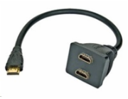 PREMIUMCORD Adaptér HDMI M - 2x F (rozdvojka, 1.3)