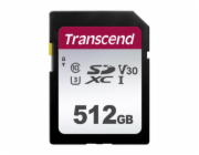 Transcend SDXC 300S        512GB Class 10 UHS-I U3 V30