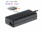 Akyga Nabíječka na notebook 20V/4.5A 90W 7.9x5.5 mm + pin pro LENOVO
