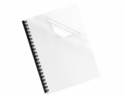 Fellowes Binding Covers A4 Clear PVC   150 Mikron