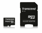 Transcend microSDXC         64GB Class 10 + SD adapter