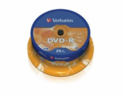 Médium Verbatim DVD-R 4,7GB 16x 25-cake