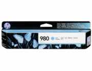 HP 980 - 86.5 ml - azurová - originální - inkoustová cartridge - pro Officejet Enterprise Color MFP X585; Officejet Enterprise Color Flow MFP X585