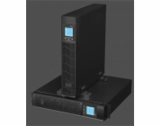 EUROCASE záložní zdroj EA620RT 2000VA / 1600W / Rack/Tower / USB / RJ45 / LCD Displej / Pure sine way