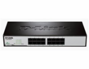 D-Link DES 1016D - Přepínač - 16 x 10/100 - desktop