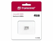 Transcend microSDHC 300S     4GB Class 10