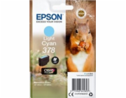 Epson 378 - 4.8 ml - světle azurová - originální - blistr - inkoustová cartridge - pro Expression Home XP-8605, XP-8606; Expression Photo XP-8500, XP-8505, XP-8700