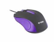 YENKEE YMS 1015PE Myš USB Suva fialová